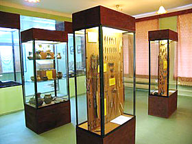 Экспозиция Архызского музея 